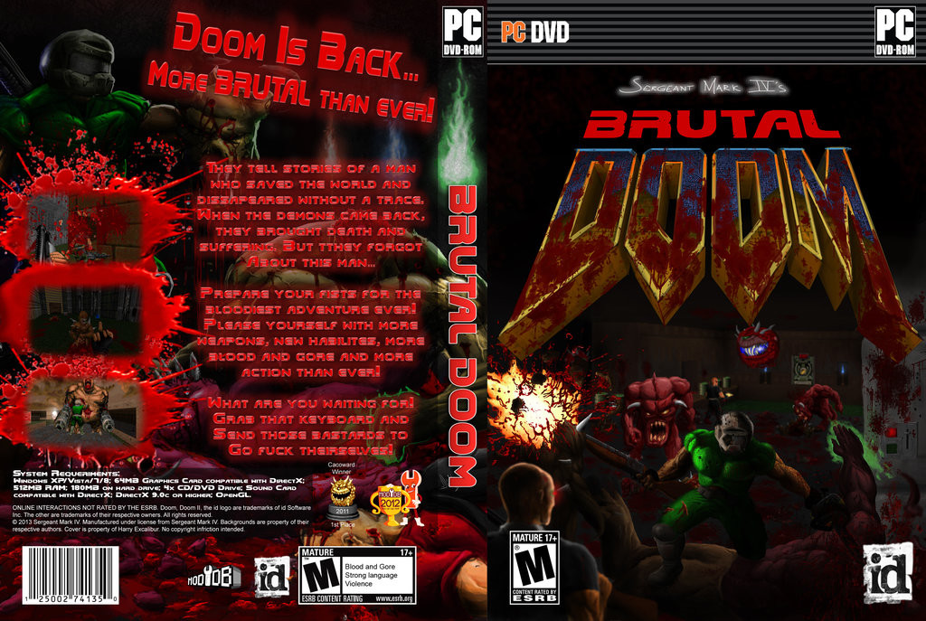 Doom - Brutal Doom [v19] (1993-2013) PC | Zandronum Co-op