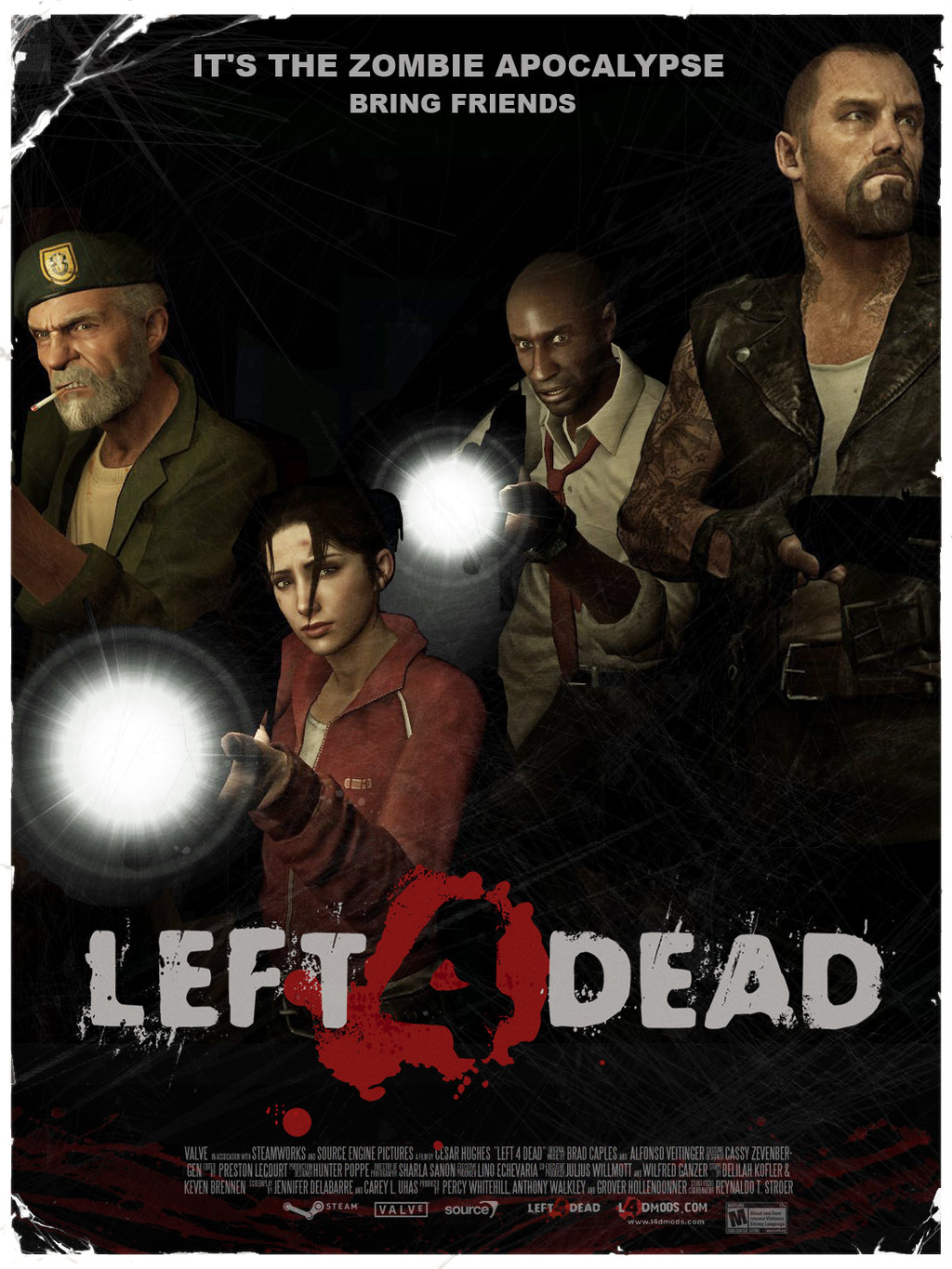 Игра left dead 1. Left 4 Dead плакаты.
